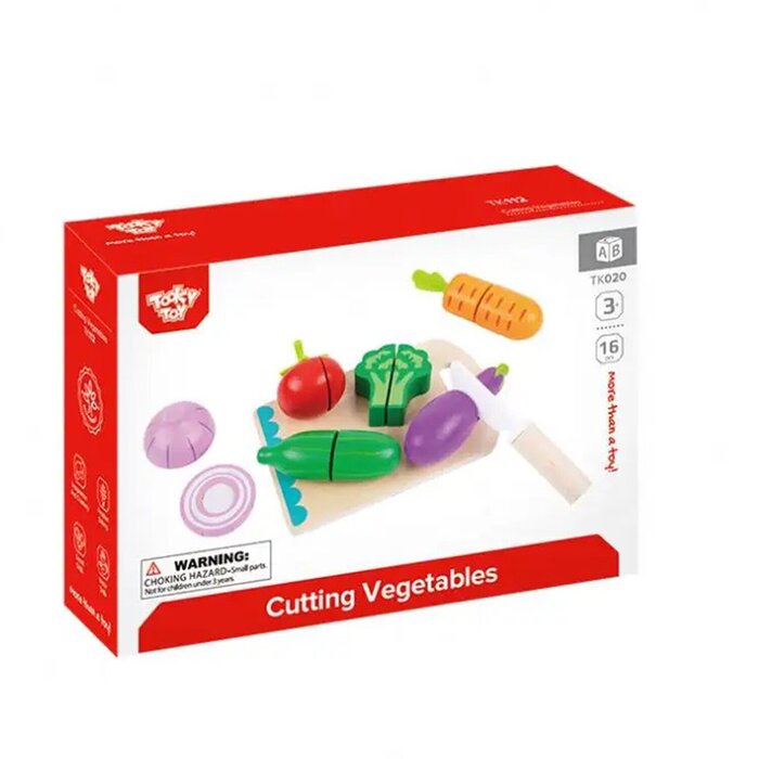 Tooky Toy Co Cutting Vegetables 23x16x6cmProduct Thumbnail