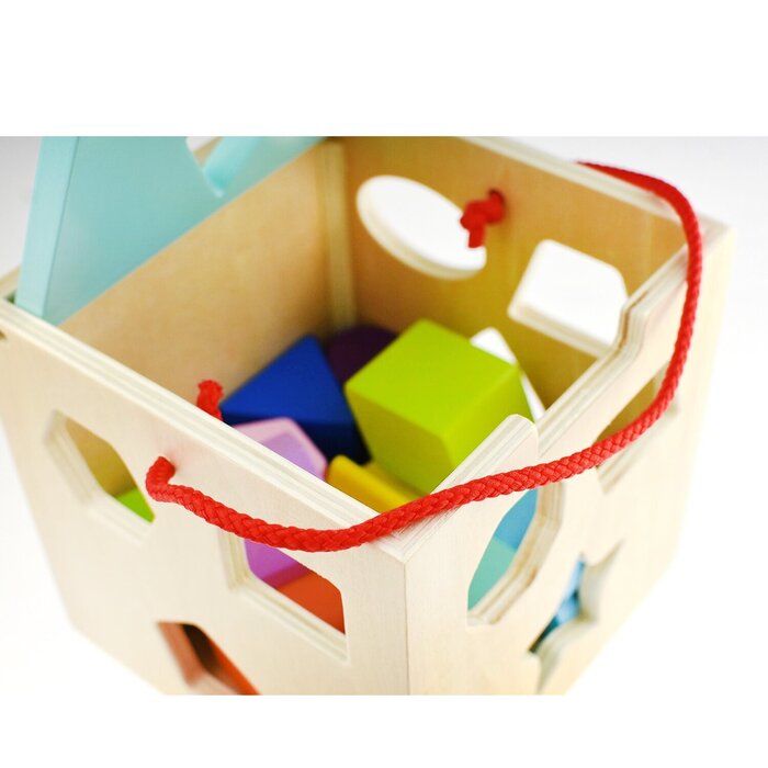 Tooky Toy Co SHAPE SORTER 15x15x15cmProduct Thumbnail