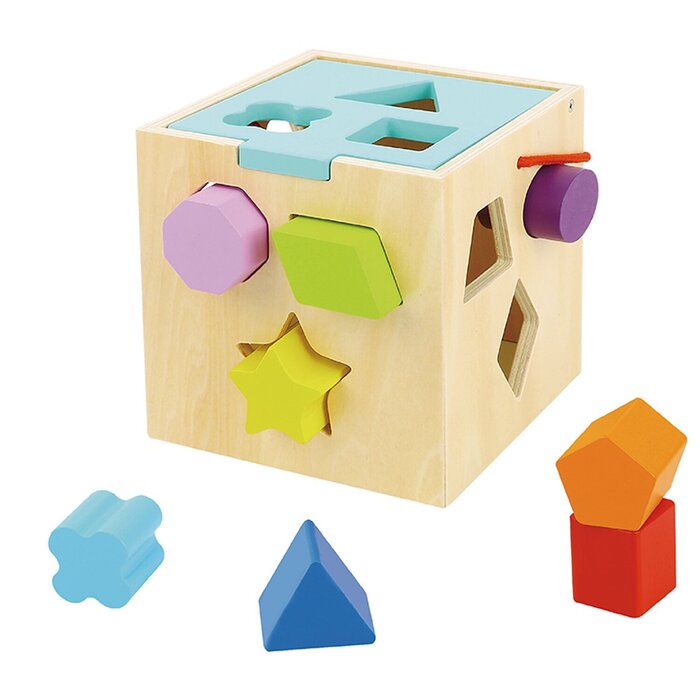 Tooky Toy Co SHAPE SORTER 15x15x15cmProduct Thumbnail