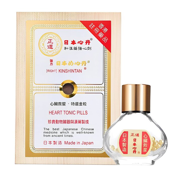 Kinshintan Right Kinshintan Japanese Heart Pill - 50 Tablets 50pcs/boxProduct Thumbnail