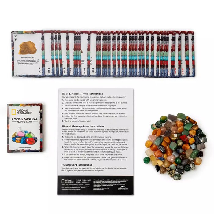 National Geographic National Geographic Rock + Mineral Card Games 18 x 6 x 25cmProduct Thumbnail