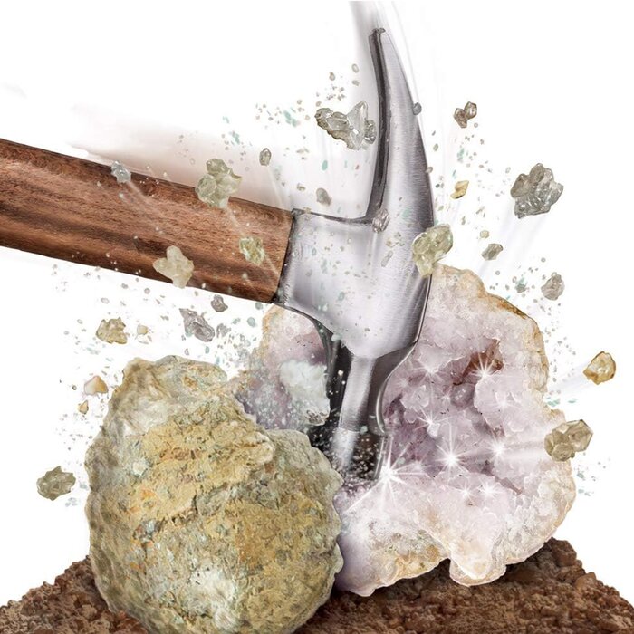National Geographic National Geographic Break Your Own Geode - 2pc 18 x 6 x 25cmProduct Thumbnail