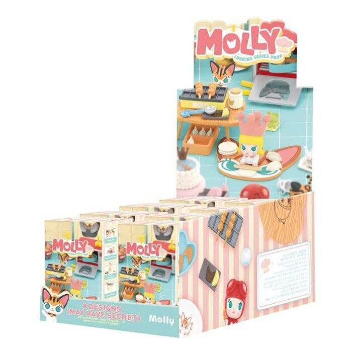 Popmart Molly Cooking Series Prop (Case of 12 Blind Boxes) 29x22x12cmProduct Thumbnail