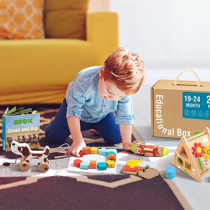 Tooky Toy Co 19-24m Educational Box 32x27x18cmProduct Thumbnail