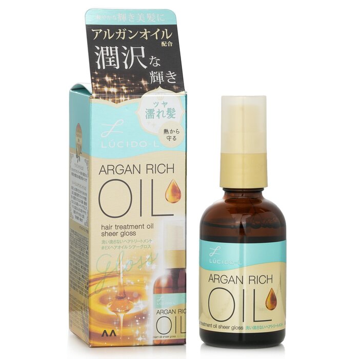 Lucido-L Argan Oil Hair Treatment Sheer Gloss 60ml/2ozProduct Thumbnail