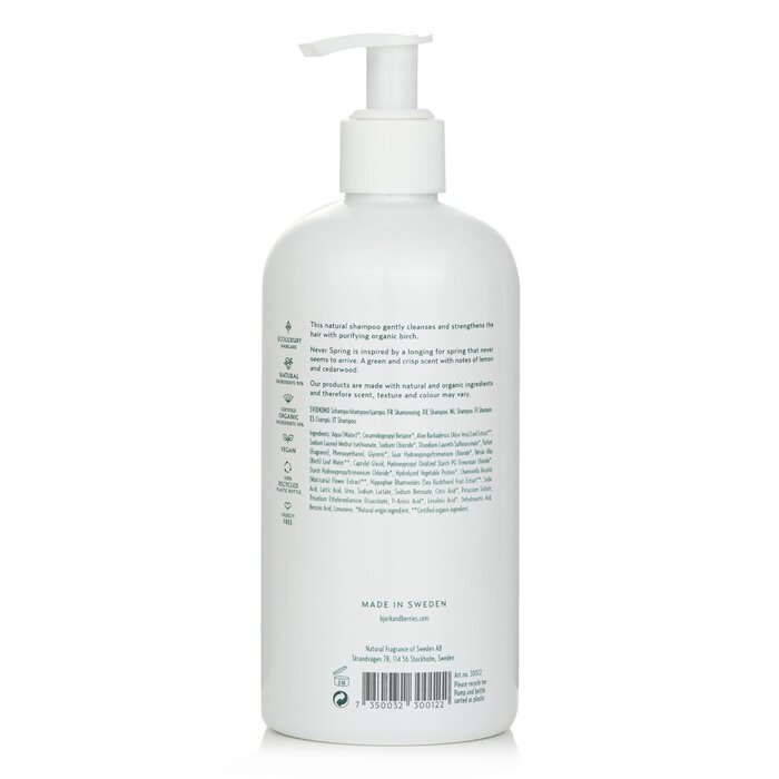 Bjork & Berries Never Spring Shampoo 400ml/13.5ozProduct Thumbnail