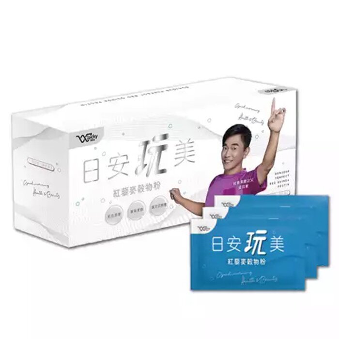EcKare 日安玩美 紅藜麥穀物粉 [新一代白金版] 1盒30包 (每包35克) 35gx30包Product Thumbnail