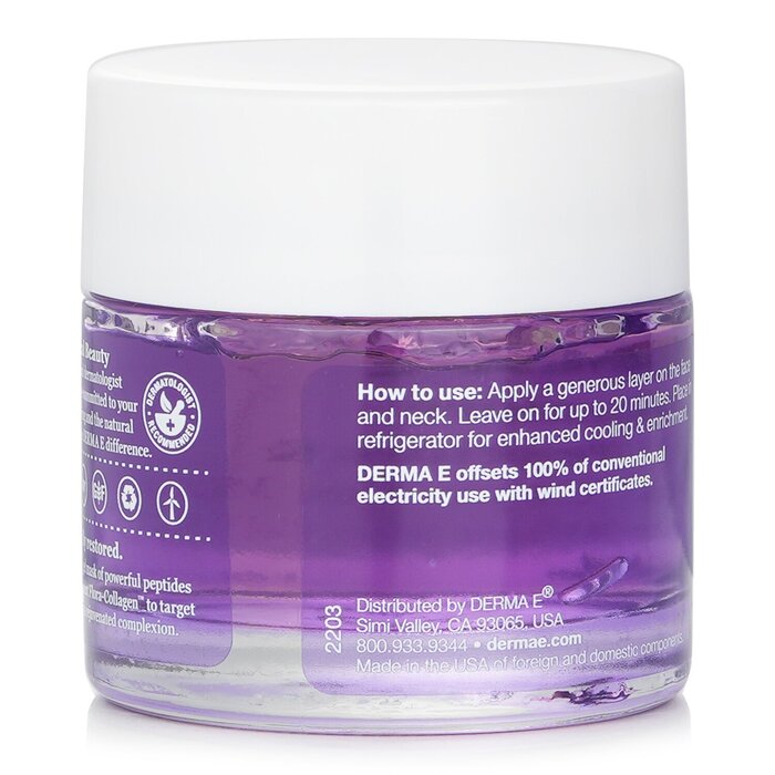 Derma E Advanced Peptides & Flora-Collagen Cryo-Gel Mask 56g/2ozProduct Thumbnail