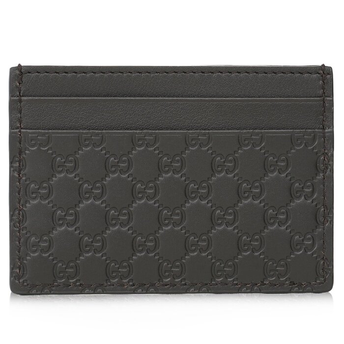 Gucci Gucci Microguccissim a Card Holder 262837 - Brown BrownProduct Thumbnail