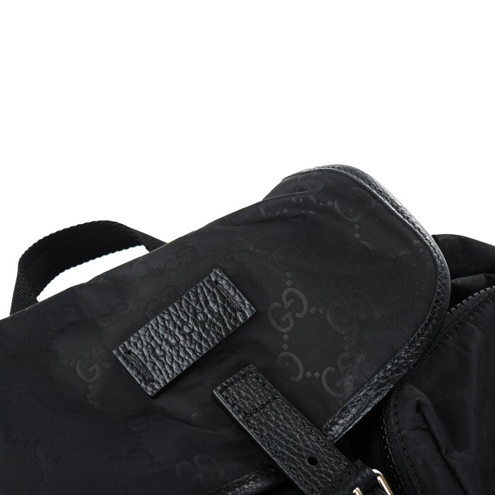 Gucci Gucci GG Nylon Rucksack Backpack 510343 BlackProduct Thumbnail