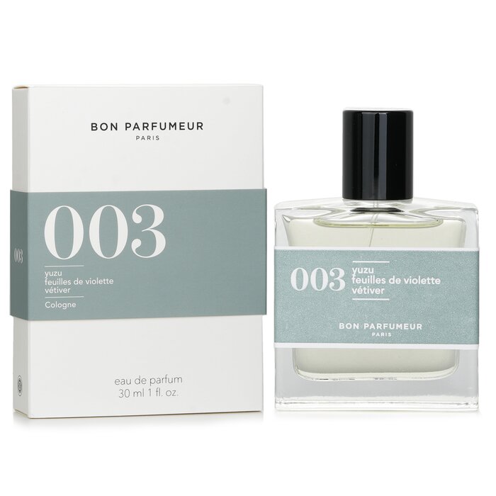 Bon Parfumeur 003 Eau De Parfum Spray - Cologne (Yuzu, Violet Leaves, Vetiver) 30ml/1ozProduct Thumbnail