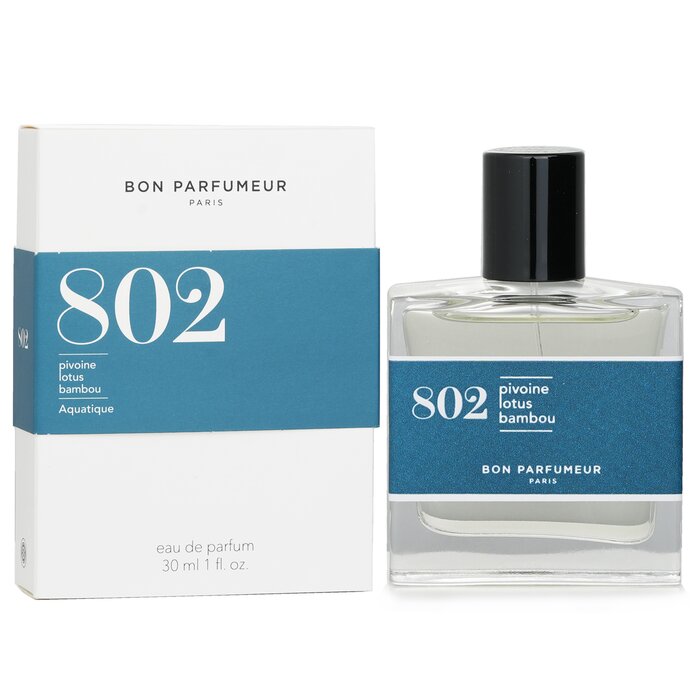 Bon Parfumeur 802 Eau De Parfum Spray - Aquatic Fresh (Peony, Lotus, Bamboo) 30ml/1ozProduct Thumbnail