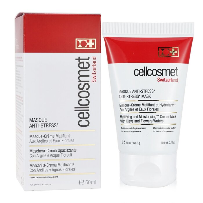 Cellcosmet & Cellmen Cellcosmet Anti-Stress Mask - Ideal For Stressed, Sensitive or Reactive Skin (Exp. Date: 08/2023) 60ml/2.14ozProduct Thumbnail