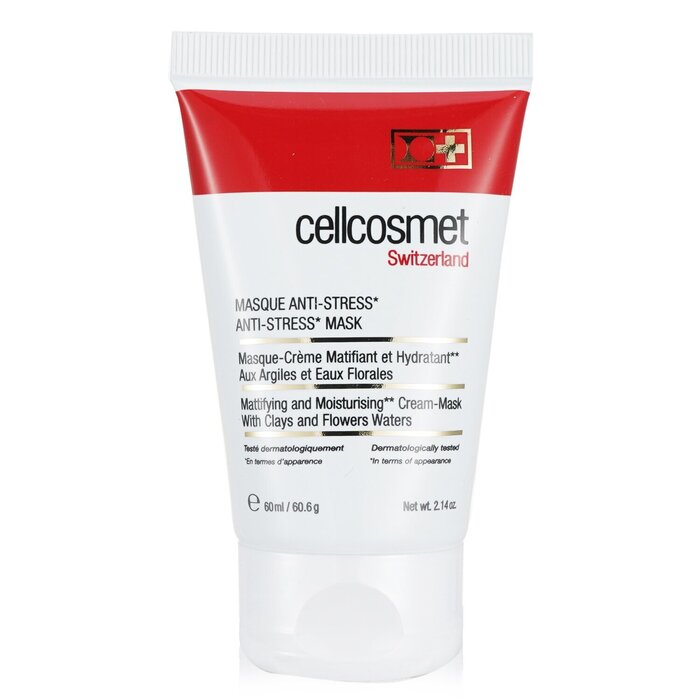 Cellcosmet & Cellmen Cellcosmet Anti-Stress Mask - Ideal For Stressed, Sensitive or Reactive Skin (Exp. Date: 08/2023) 60ml/2.14ozProduct Thumbnail
