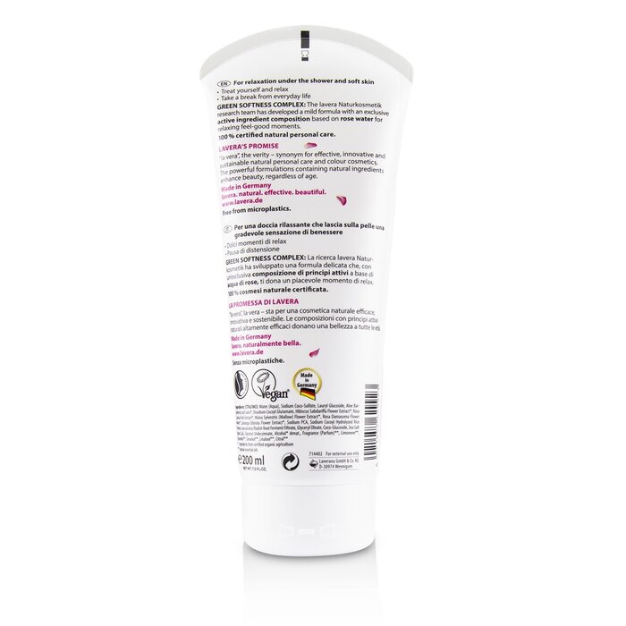 Lavera Body Wash - Wellness Feeling (Organic Wild Rose & Organic Hibiscus) (Exp. Date: 08/2023) 200ml/6.6ozProduct Thumbnail