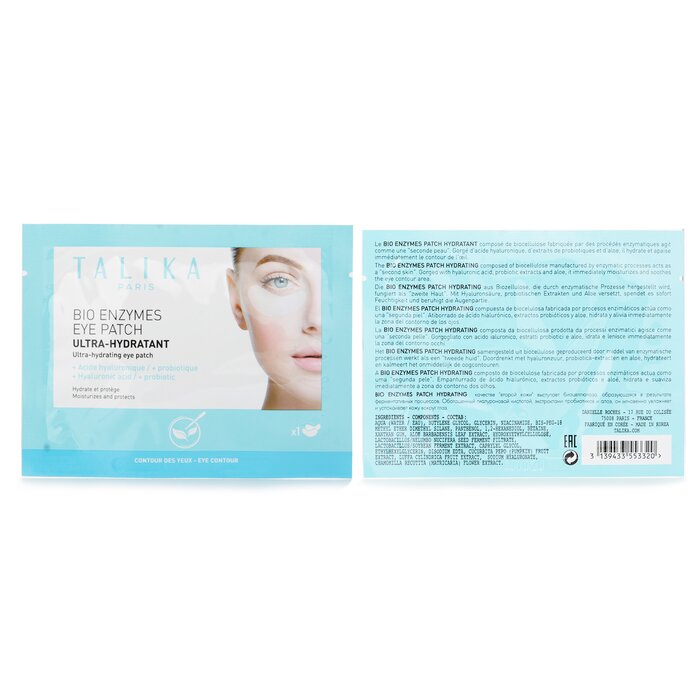 Talika Bio Enzymes Eye Patch Ultra Hydratant 1pairProduct Thumbnail