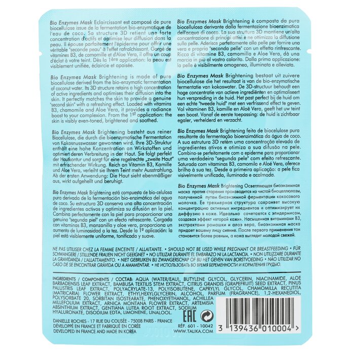 Talika Bio Enzymes Brightening Mask 20g/0.7ozProduct Thumbnail