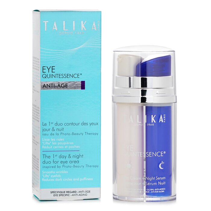 Talika Eye Quintessence Day Cream and Night Serum 2x10ml/0.3ozProduct Thumbnail