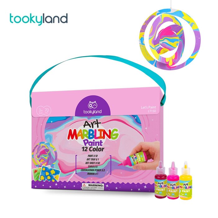 Tookyland Marbling Paint Kit - 12 Color 20x5x26cmProduct Thumbnail