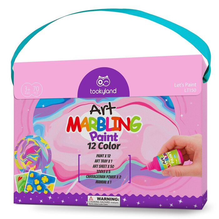 Tookyland Marbling Paint Kit - 12 Color 20x5x26cmProduct Thumbnail
