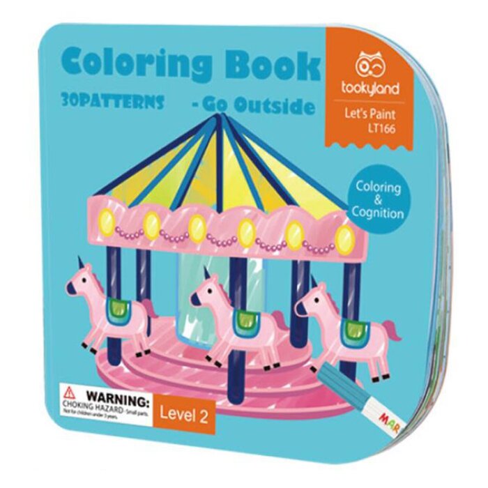 Tookyland Coloring Book - Go Outside 26x28x0.5cmProduct Thumbnail