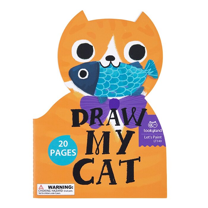Tookyland Draw My Cat 22x31x0.5cmProduct Thumbnail