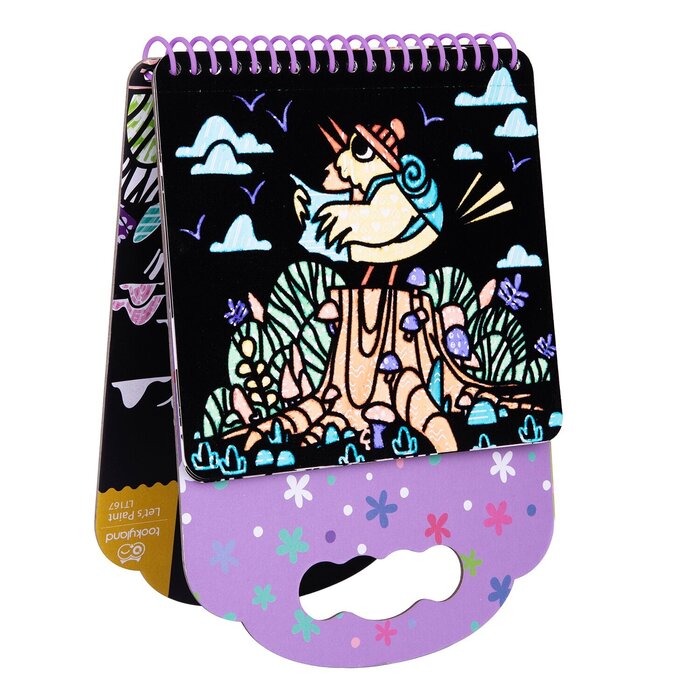 Tookyland Velvet Coloring Book - Animals 25x17x2cmProduct Thumbnail