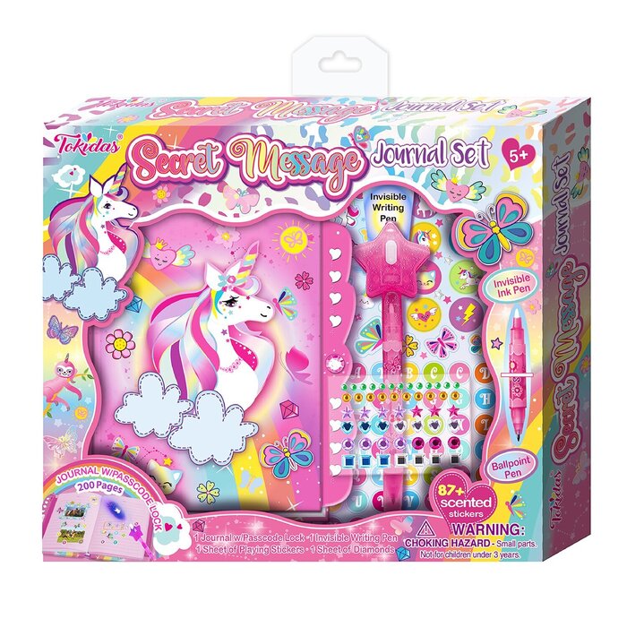 Tokidas Secret Message Journal Set - Unicorn 25x22x4cmProduct Thumbnail