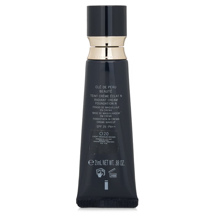 Cle De Peau Radiant Cream Foundation SPF 25 O20 Light Medium Ocher 21ml/0.88ozProduct Thumbnail