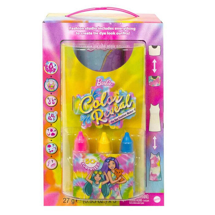 Barbie Color Reveal™ Tie Dye Fashion Maker 22x22x34cmProduct Thumbnail