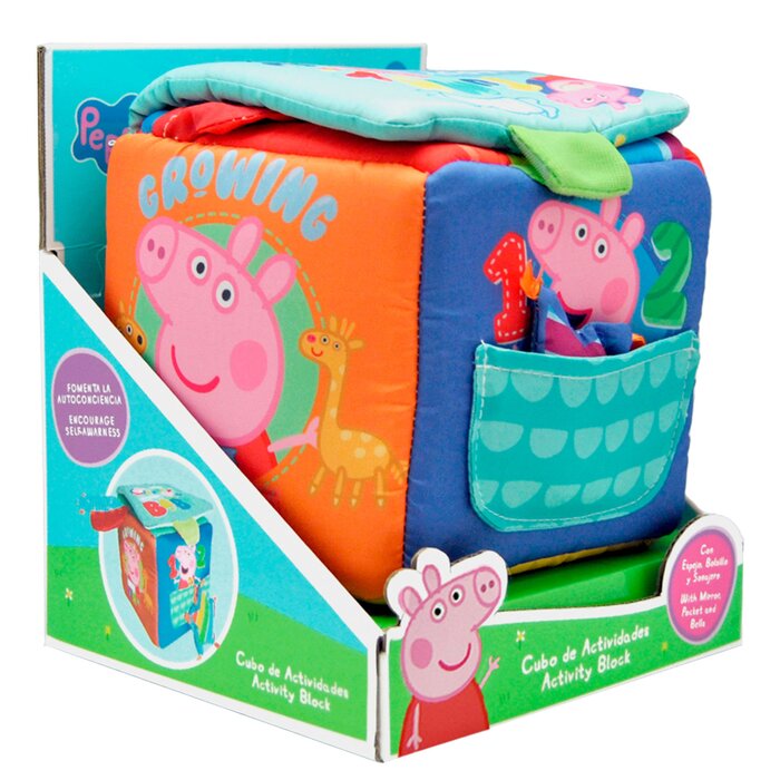Peppa Pig Activity Block 10x10x24cmProduct Thumbnail