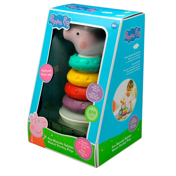 Peppa Pig Stacking Rings 18x18x16cmProduct Thumbnail