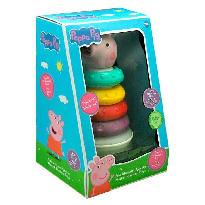 Peppa Pig Stacking Rings 18x18x16cmProduct Thumbnail