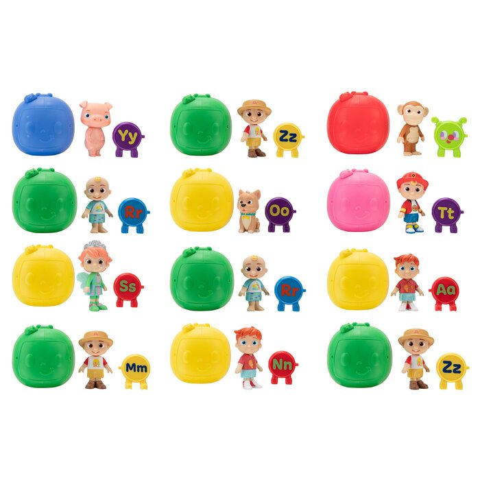 Cocomelon Fugire Pack (Season 1 - Alphabet Surprise) 8x8x8cmProduct Thumbnail