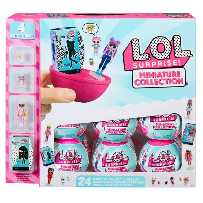 L.O.L. Surprise Miniature Doll Collection 8x8x7cmProduct Thumbnail