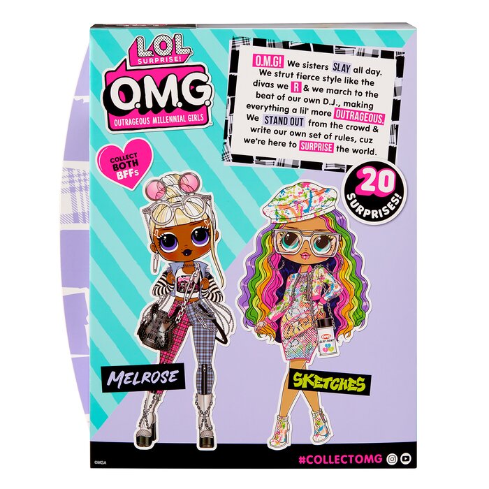 L.O.L. Surprise OMG Core Series 6 - Melrose 7x25x31cmProduct Thumbnail