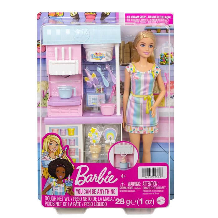Barbie Ice Cream Shop Playset 23x6x32cmProduct Thumbnail