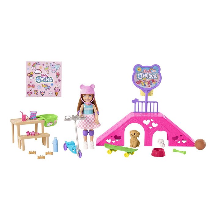 Barbie Chelsea Skatepark Playset 31x7x24cmProduct Thumbnail