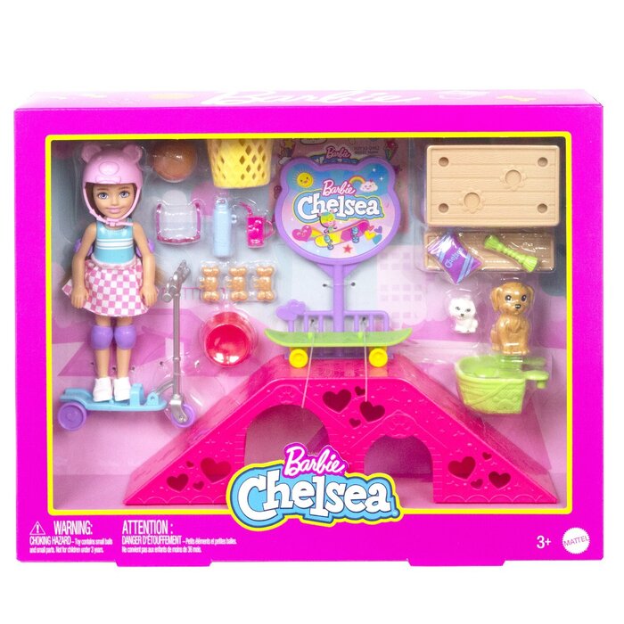Barbie Chelsea Skatepark Playset 31x7x24cmProduct Thumbnail