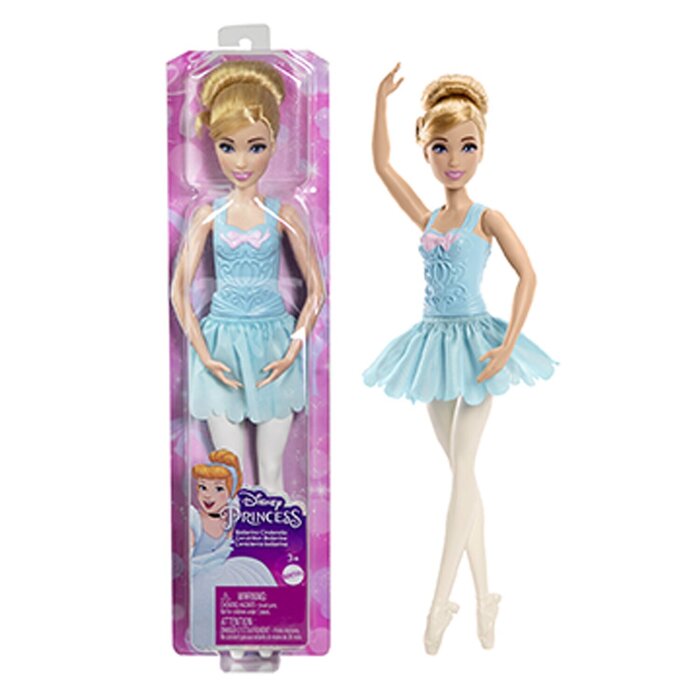 Disney Ballerina Doll Assortment Cinderella 9x4x32cmProduct Thumbnail