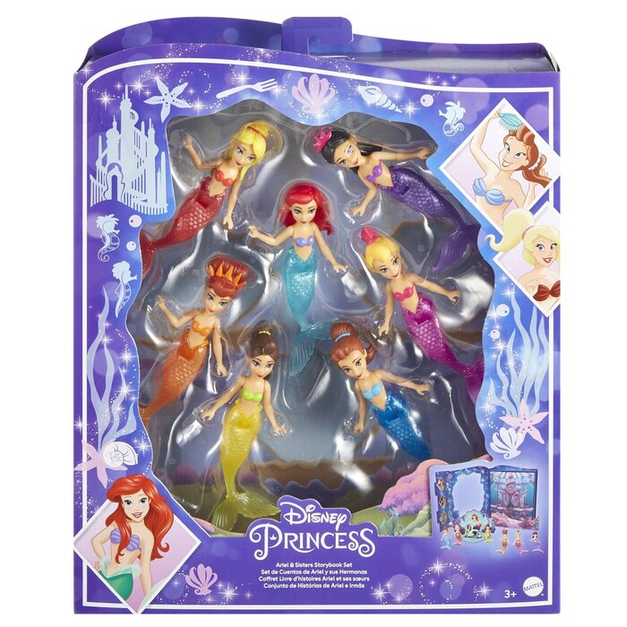 Disney Ariel & Sisters Storybook Set 25x6x31cmProduct Thumbnail