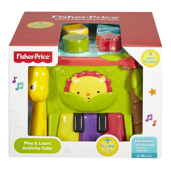 Fisher-Price 費雪牌 費雪可愛動物積木盒 25x24x20cmProduct Thumbnail