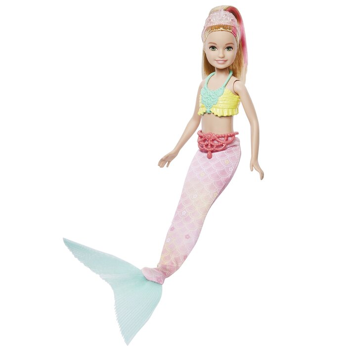 바비 Barbie 스테이시 인어공주 파워돌, 패션, 액세서리 어스트. 25x5x32cmProduct Thumbnail