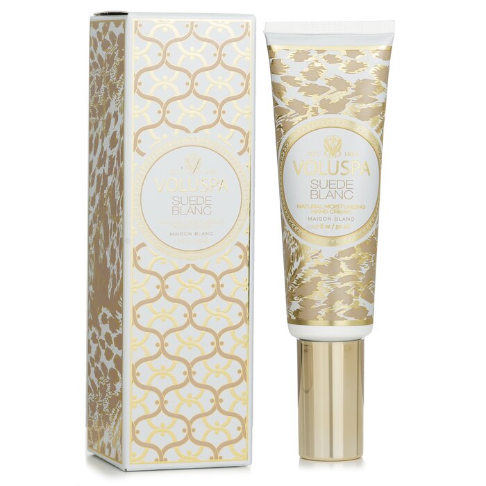 Voluspa Suede Blanc Hand Cream - Buttery Sueded Leather, Amber and Cedar 50ml/1.7ozProduct Thumbnail
