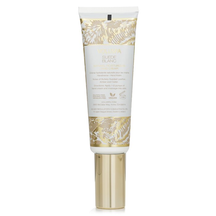 Voluspa Suede Blanc Hand Cream - Buttery Sueded Leather, Amber and Cedar 50ml/1.7ozProduct Thumbnail