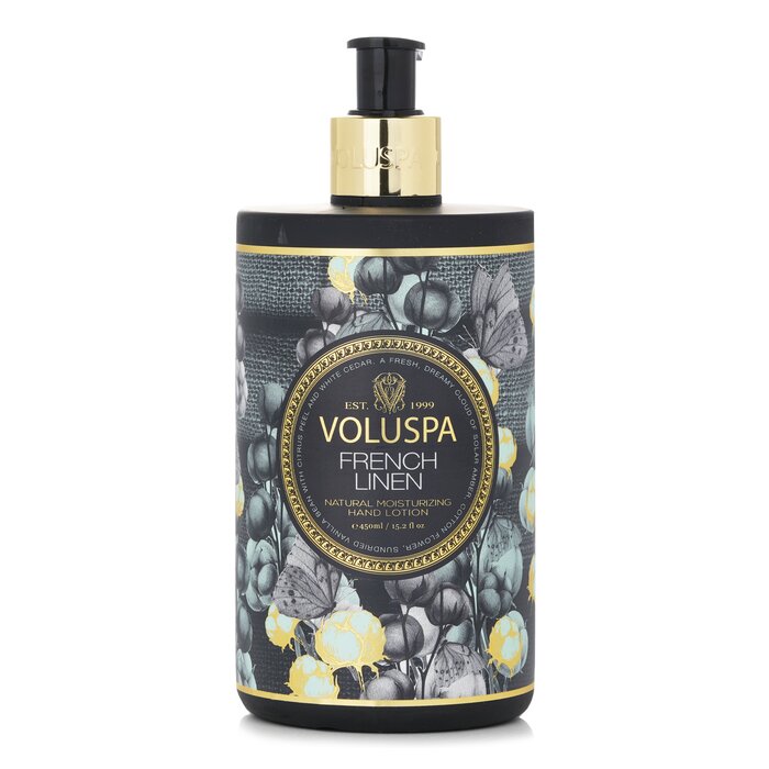 Voluspa French Linen Natural Moisturizing Hand Lotion 450ml/15.2ozProduct Thumbnail