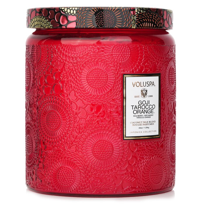 Voluspa Luxe Jar Candle - Goji Tarocco Orange 44oz/1.25kgProduct Thumbnail