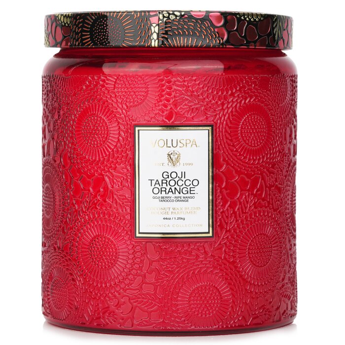 Voluspa Luxe Jar Candle - Goji Tarocco Orange 44oz/1.25kgProduct Thumbnail