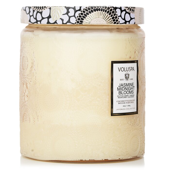 Voluspa Luxe Jar Candle - Jasmine Midnight Blooms 44oz/1.25kgProduct Thumbnail