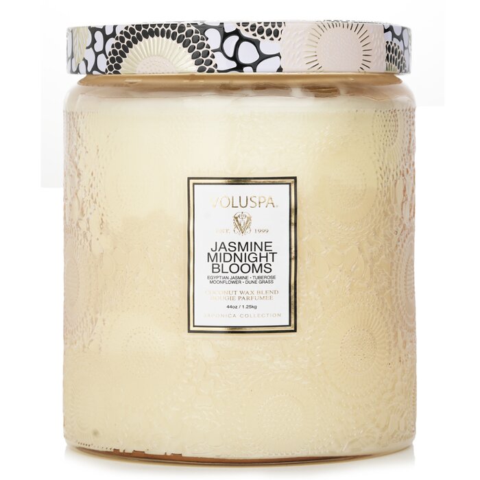 Voluspa Luxe Jar Candle - Jasmine Midnight Blooms 44oz/1.25kgProduct Thumbnail